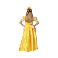 Robe de princesse jaune, fille — vue 3