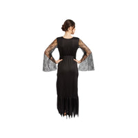 Robe de sorcière en dentelle noire, adulte — vue 2