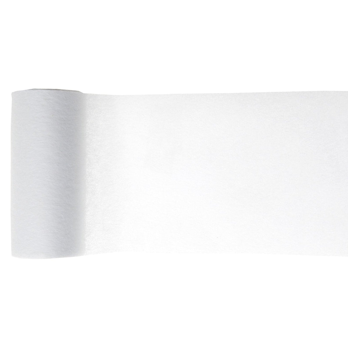 Ruban intissé 10 cm, 10 m, blanc ou rouge