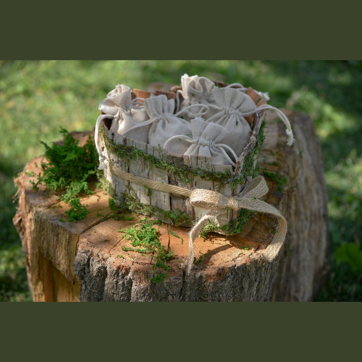 Ruban jute naturel 1 cm, 5 m — vue 2