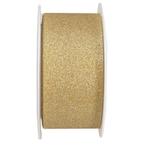 Ruban pailleté 30 mm, 5 m, or, argent ou rouge — vue 2