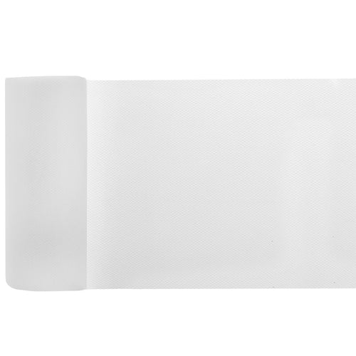 Ruban tulle blanc 10 cm, 20 m