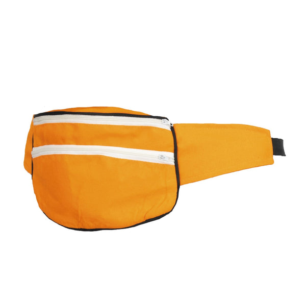 Sac banane orange fluo