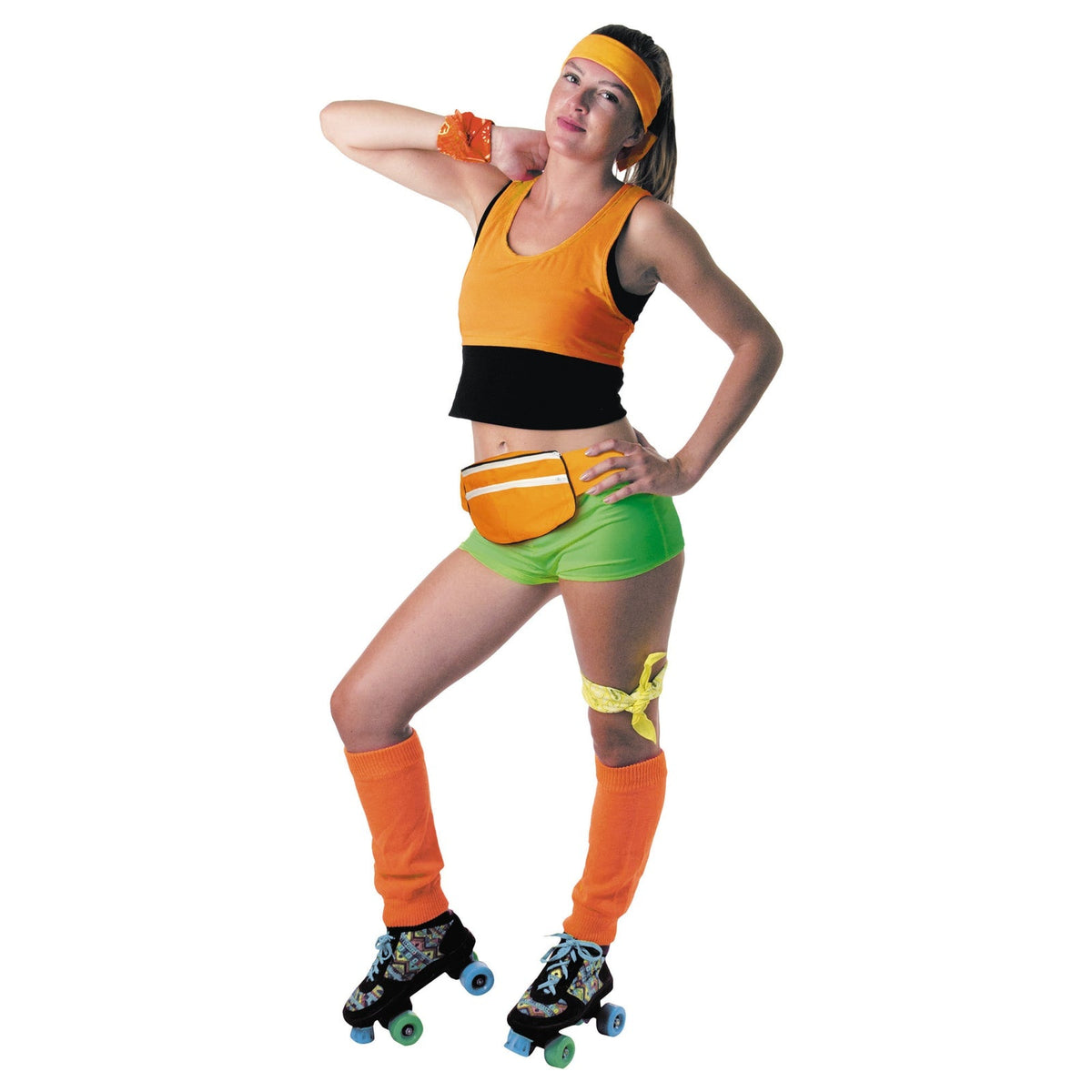 Sac banane orange fluo — vue 2