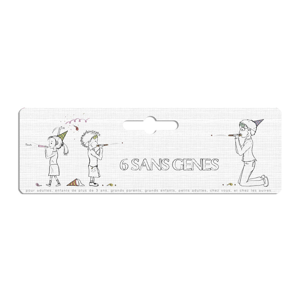Sans-gênes, lot de 6 — vue 3