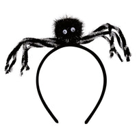 Serre-tête araignée noir et argent — vue 3