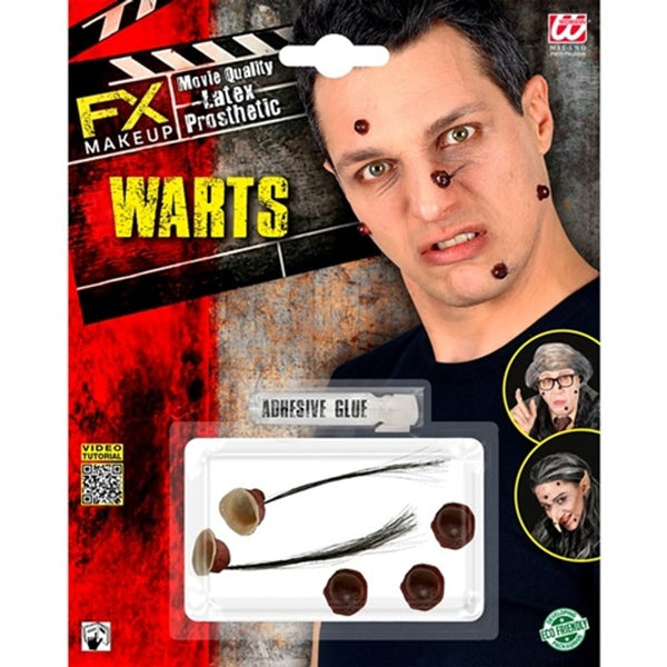 Set de 5 verrues adhésives