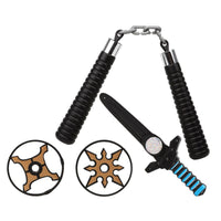 Set d'armes de ninja, 4 pièces