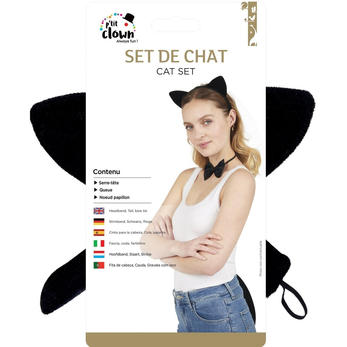 Set de chat noir — vue 4