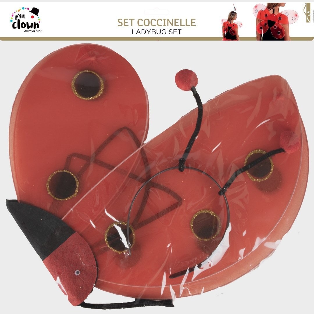 Set coccinelle, ailes et antennes — vue 4