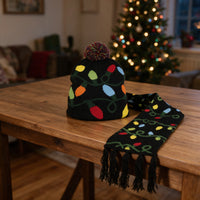 Set de Noël bonnet et écharpe assortis, 3 modèles