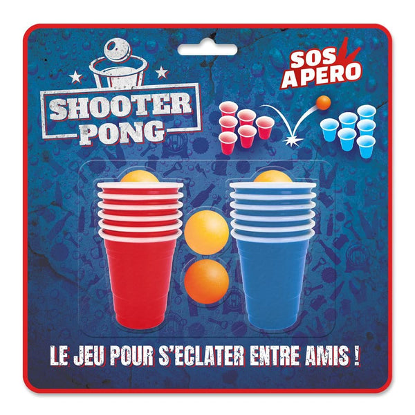 Shooter pong, jeu à boire