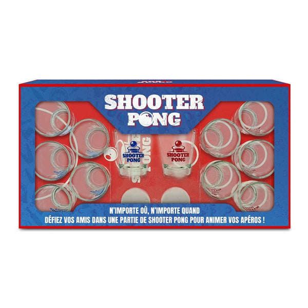 Shooter pong de luxe, verres à shot