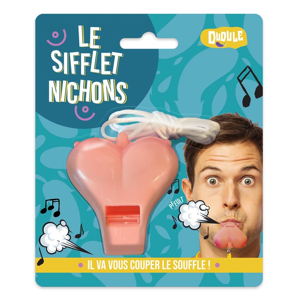 Sifflet humoristique pour adultes, 2 modèles — vue 2