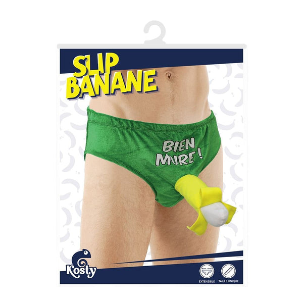 Slip humoristique banane