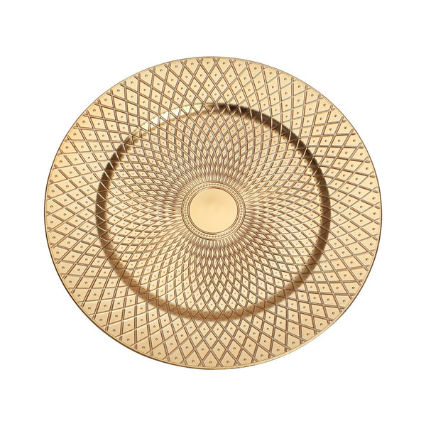 Sous-assiette ciselée Shéhérazade, 33 cm