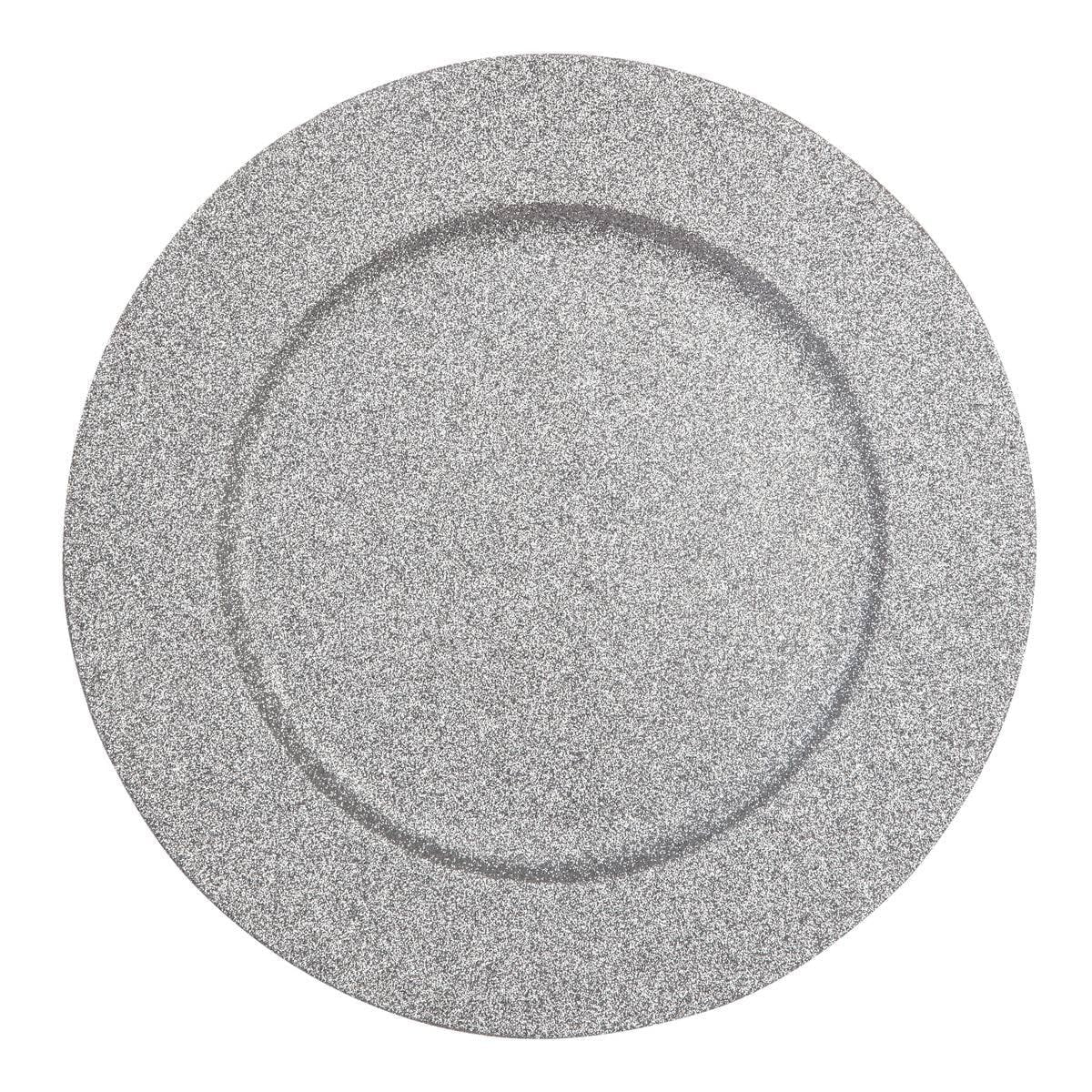 Sous-assiette pailletée, 33 cm