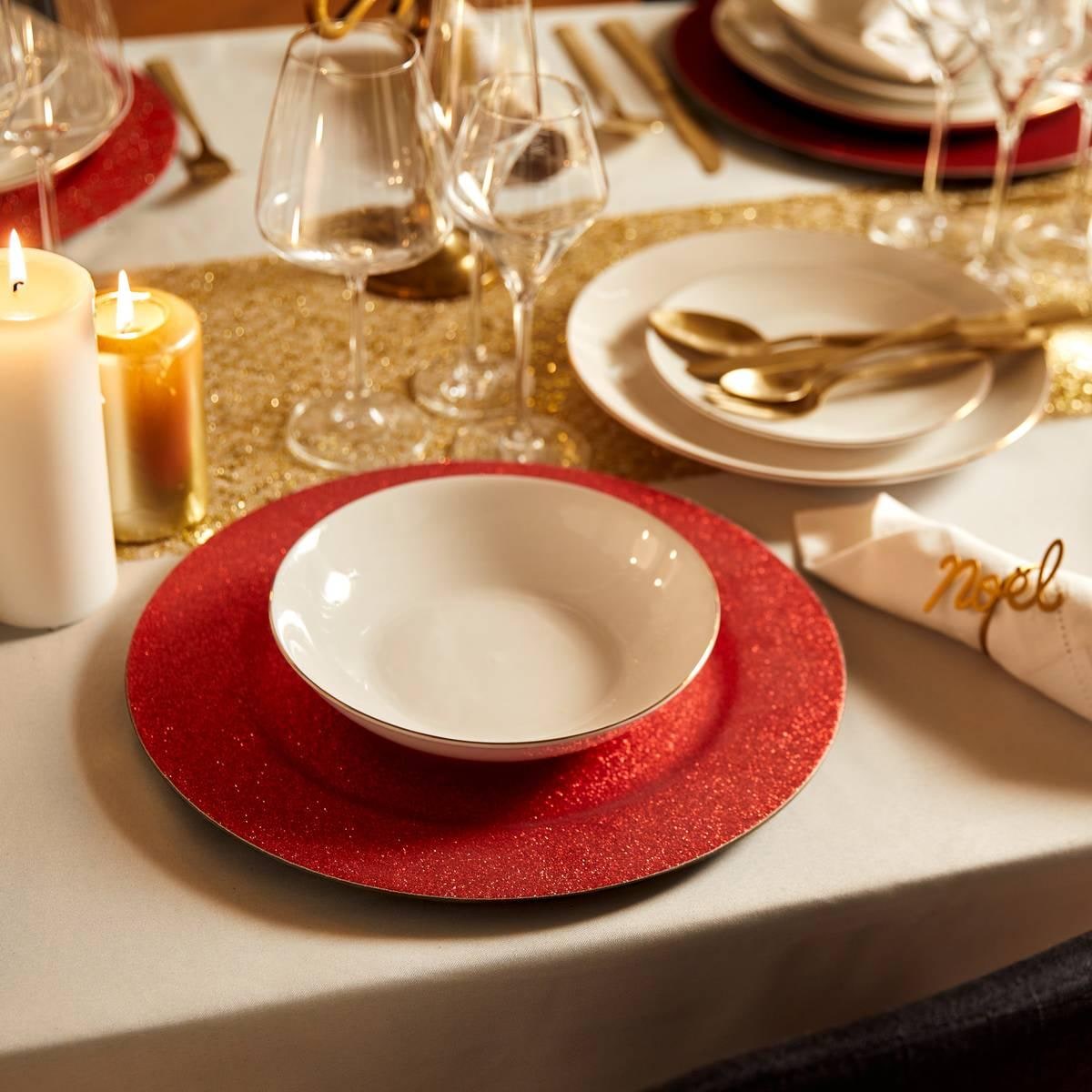 Sous-assiette pailletée, 33 cm — vue 6