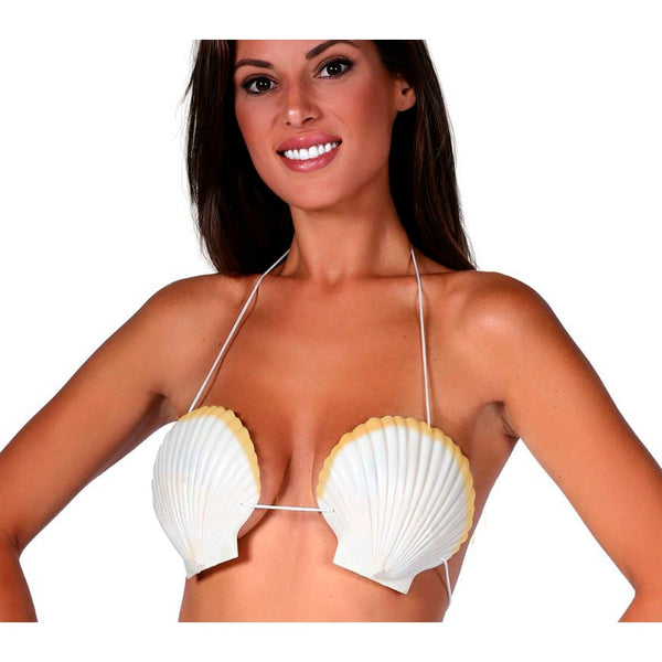 Soutien-gorge coquillage Saint-Jacques, liens 38 cm