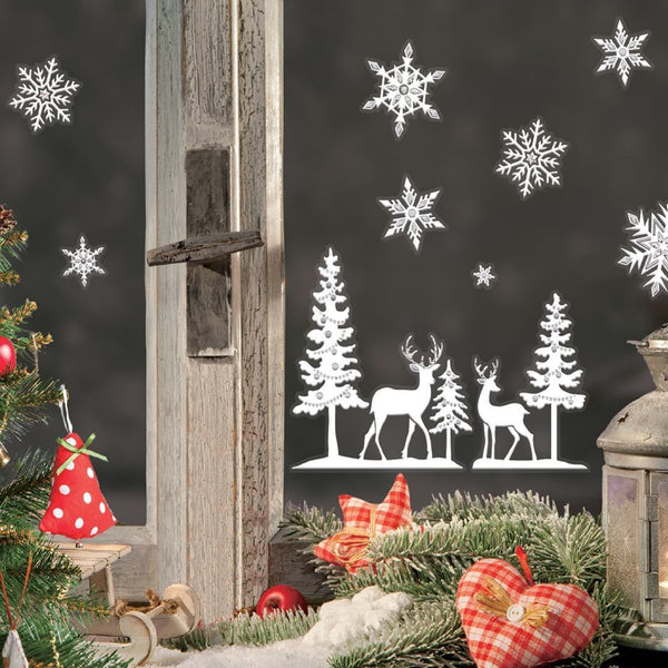 Stickers de Noël pour vitres