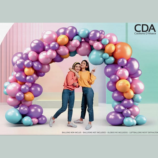 Structure d'arche à ballons, 3 x 2,5 m