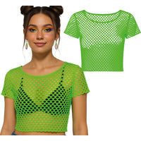 T-shirt résille fluo — vue 2