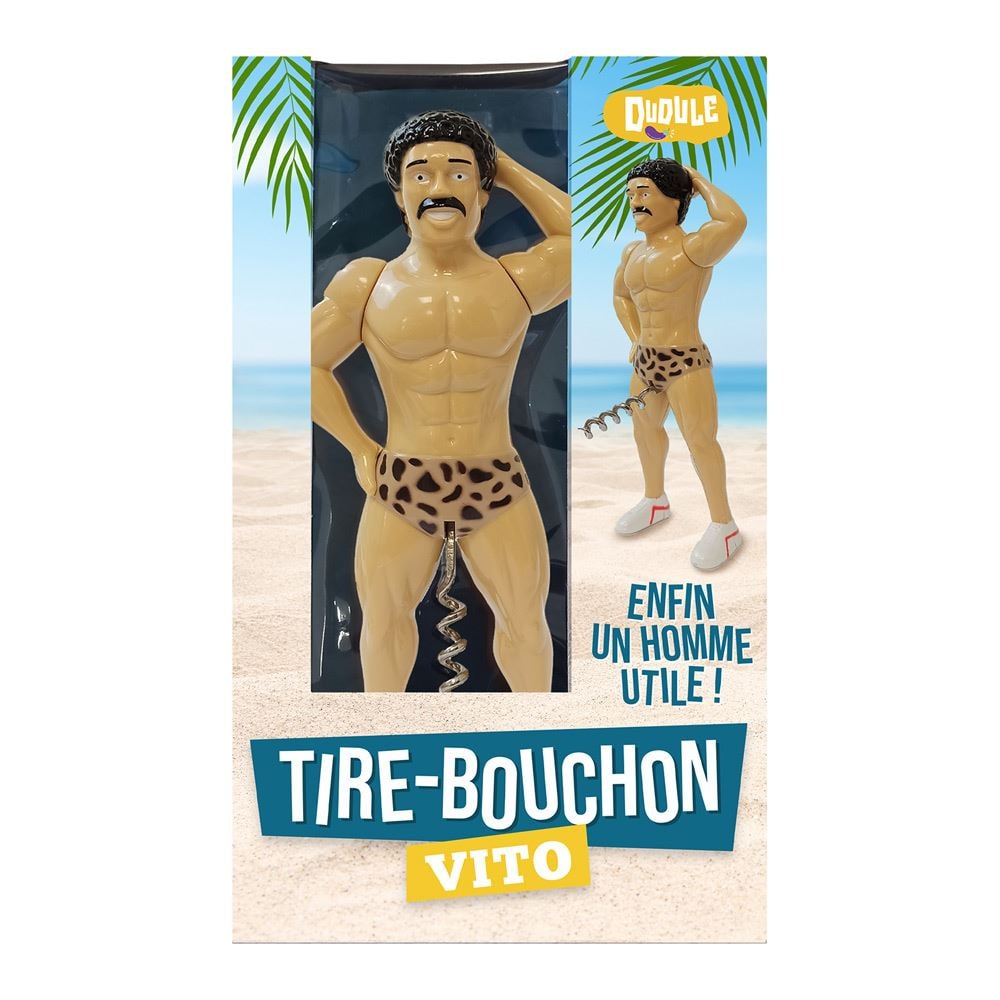 Tire-bouchon humoristique « Vito »