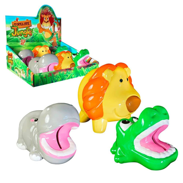 Tirelire animal de la jungle, 3 modèles