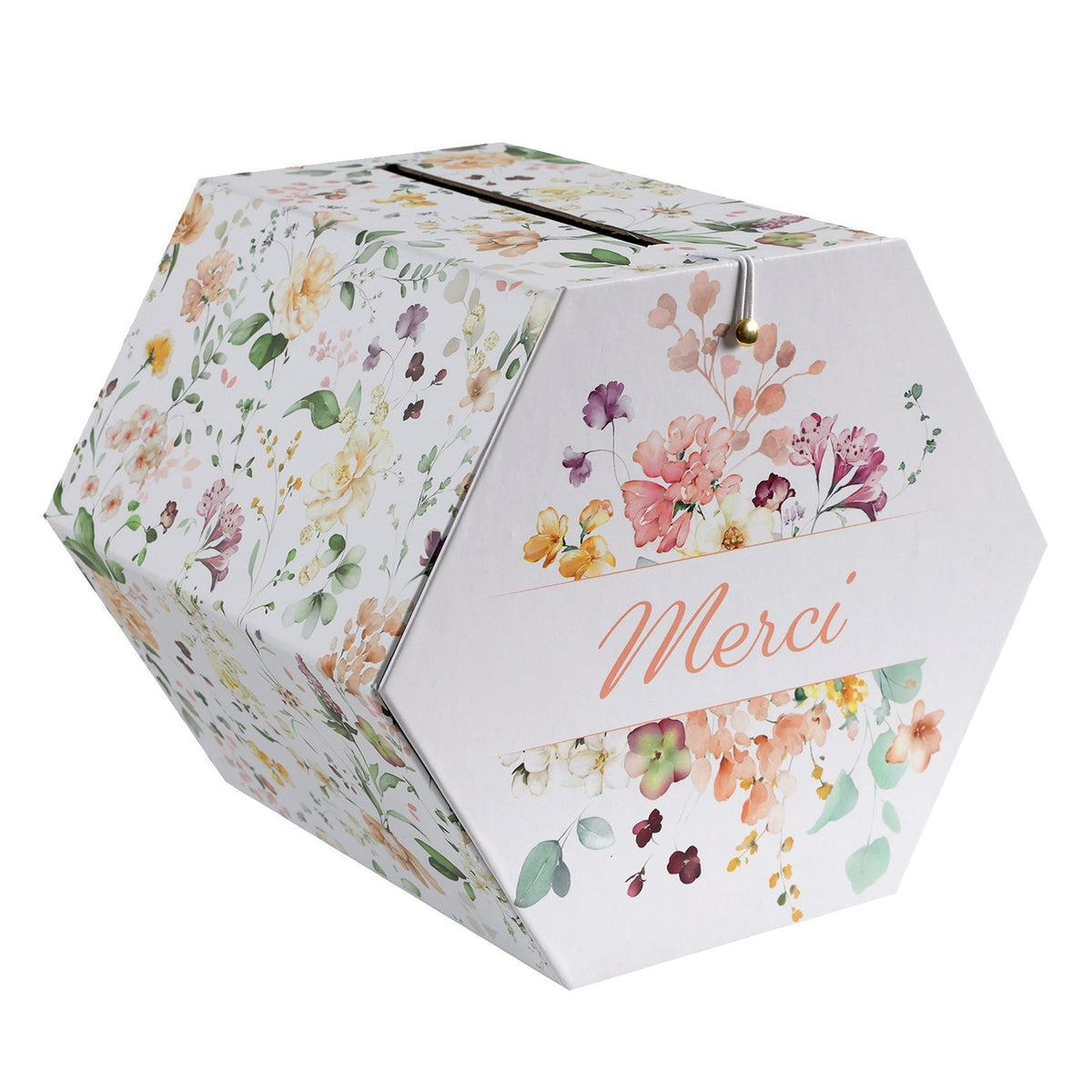 Tirelire Herbier hexagonale
