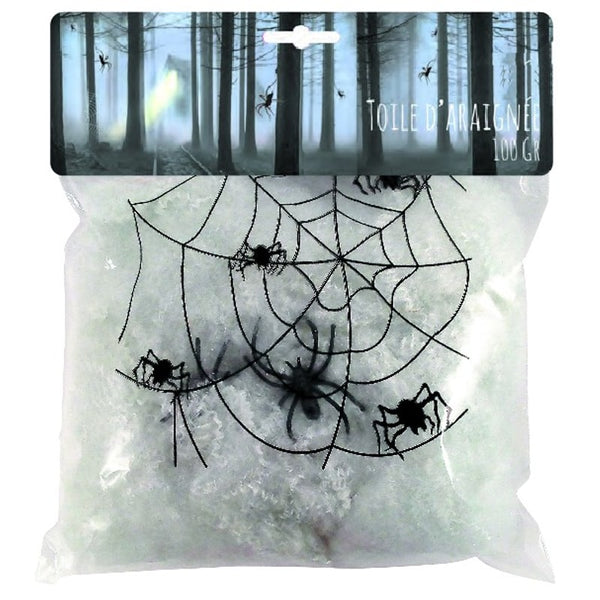 Toile d'araignée blanche, 100 g