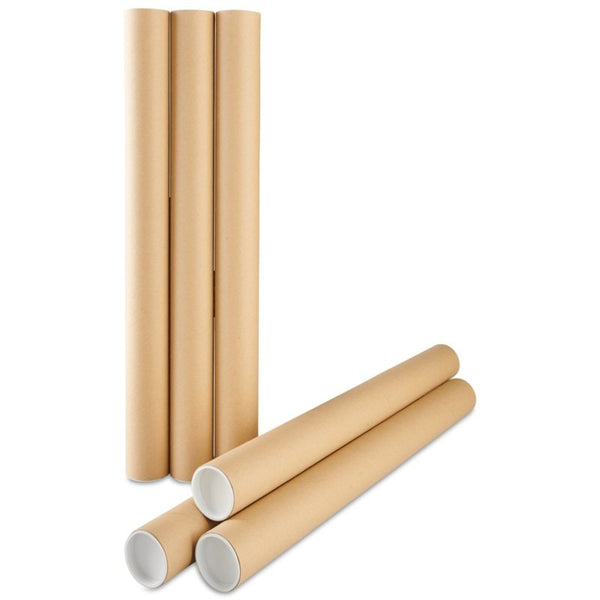 Tube d'expédition carton Ø 8 cm, 73 cm