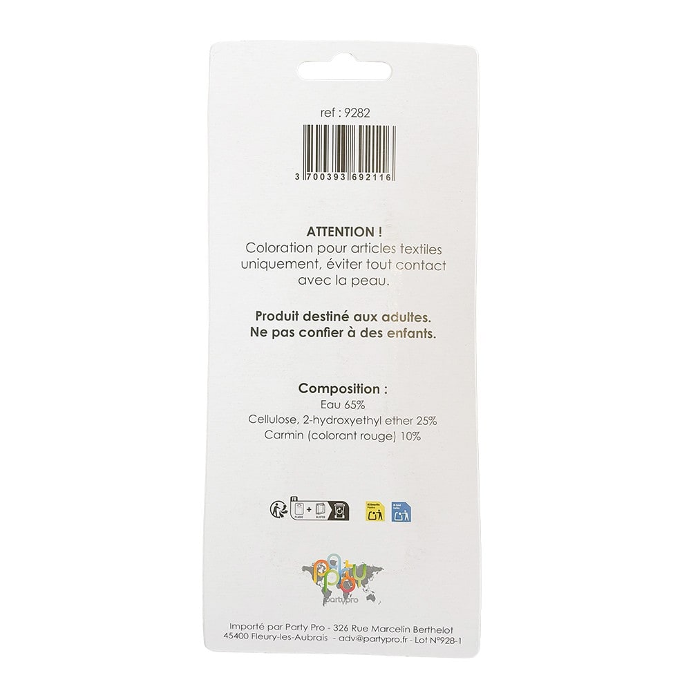 Tube de faux sang, 28 ml — vue 2